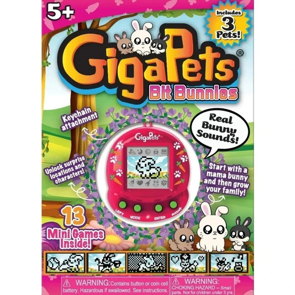 Top Secret Toys Other - Giga Pets Bit Bunnies, Digital Pet Toy